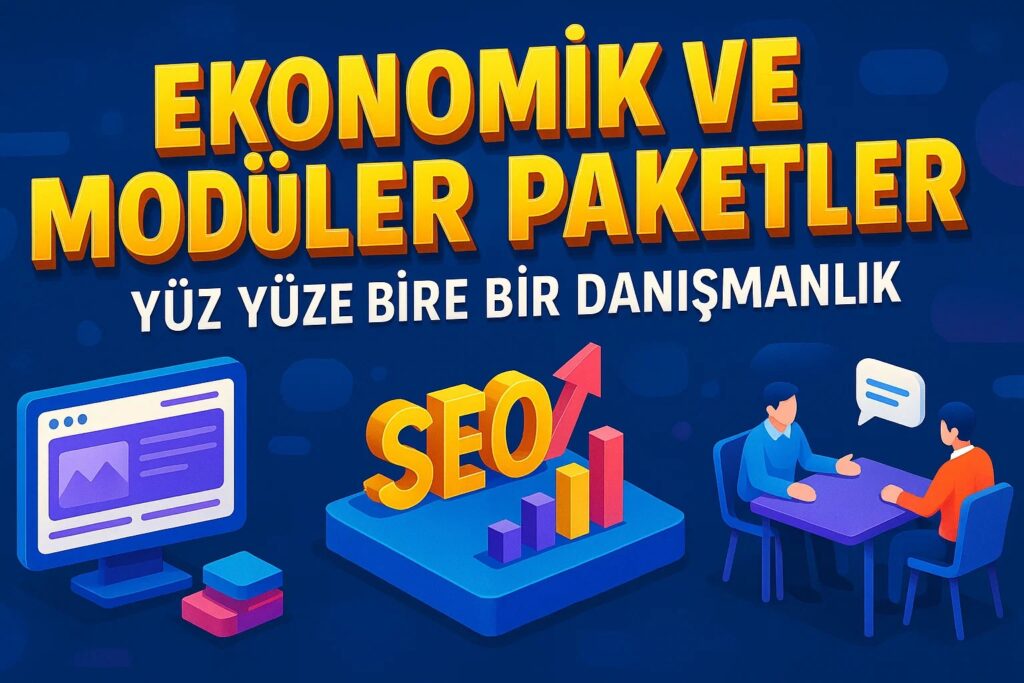 Web Sitesi Tasarımı ve Google Seo Ekonomik Çözüm Paketleri