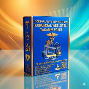Doktorlar ve Klinikler İçin Kurumsal Web Sitesi Tasarım Paketi