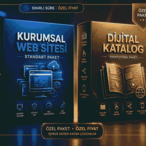 Kurumsal Web Sitesi Standart Paket + Dijital Katalog