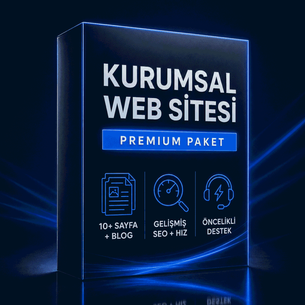 Kurumsal Web Sitesi Premium Paket