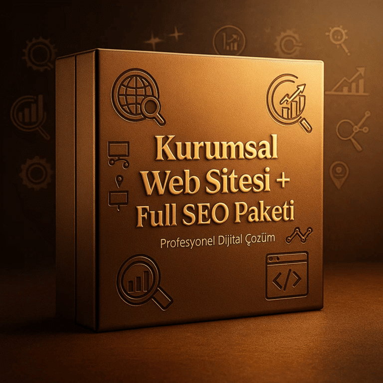 Kurumsal Web Sitesi + Full SEO Paketi