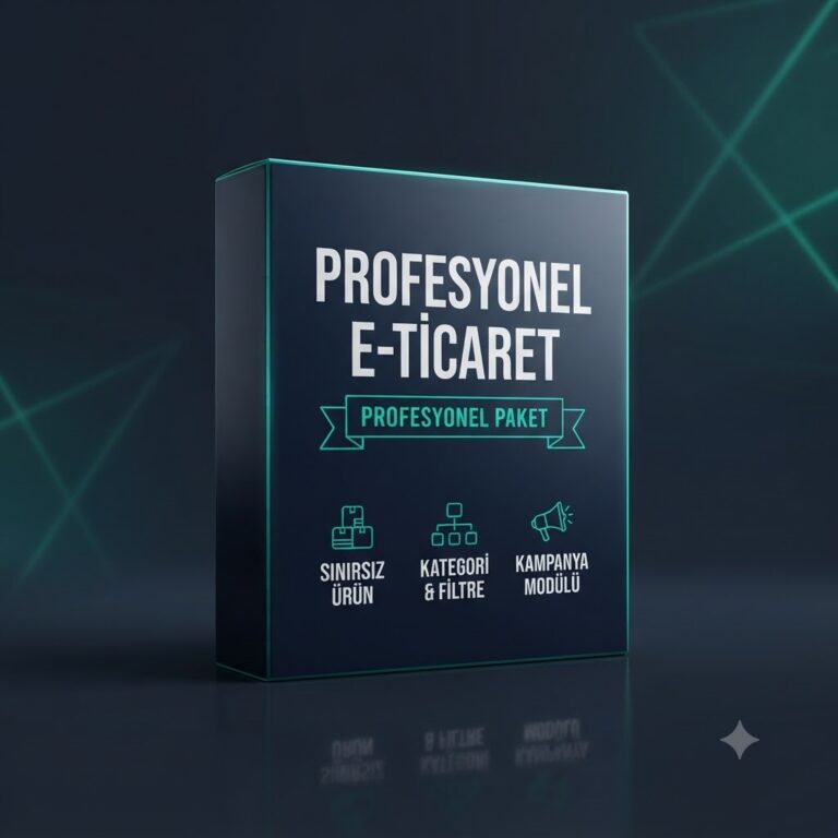 Profesyonel E-Ticaret Paketi