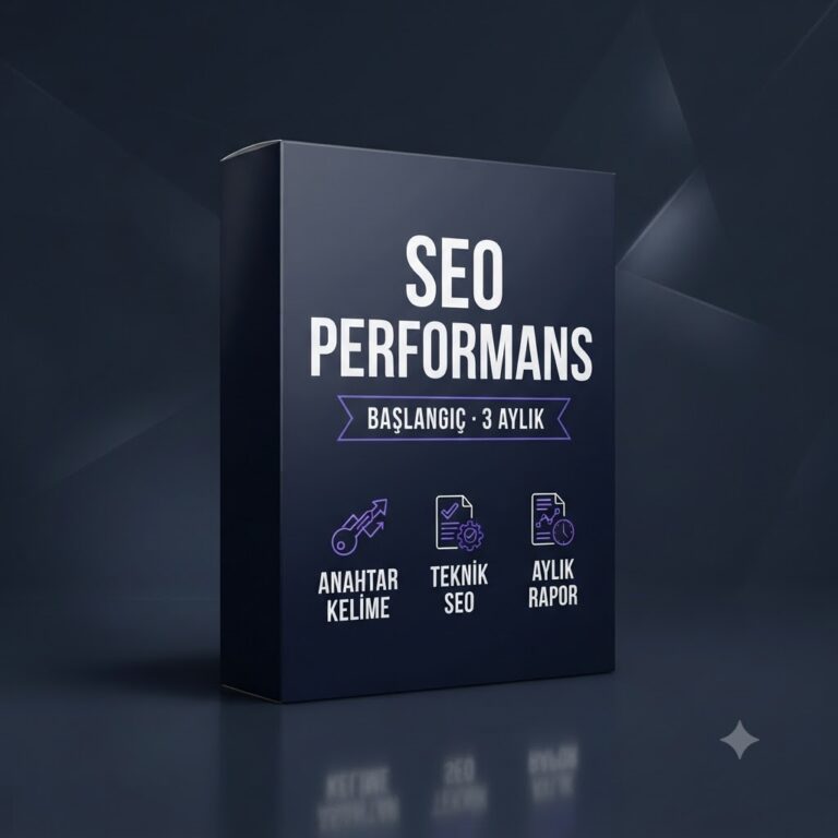 SEO Performans Paketi (3 Aylık)
