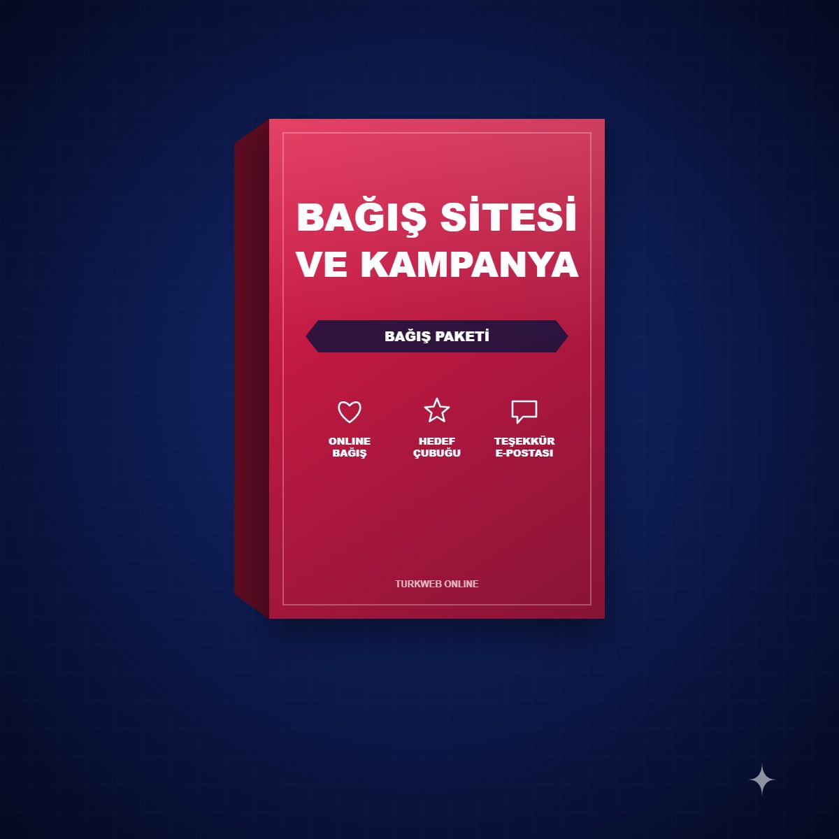 Bağış Sitesi Paketi: Hedef Çubuklu Online Bağış Toplama ve Kampanya Web Tasarım