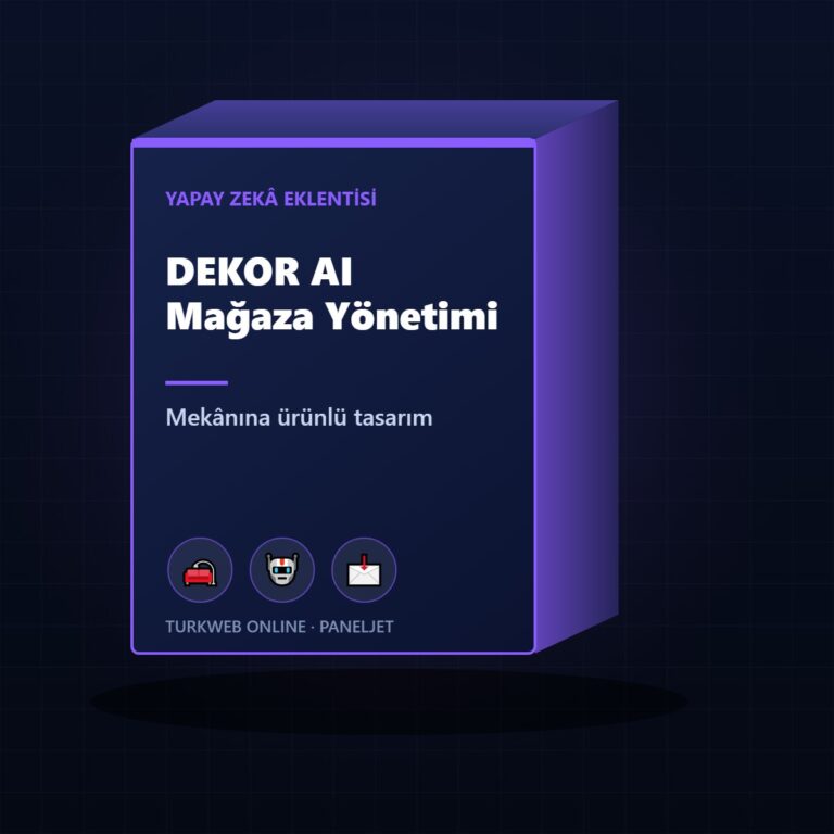 DEKOR AI: Yapay Zekâ ile Mekân Görselleştirme ve Mağaza Yönetimi Eklentisi