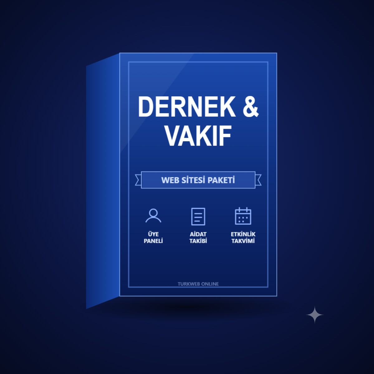 Dernekler İçin Üye ve Aidat Takipli Özel Web Sitesi Paketi