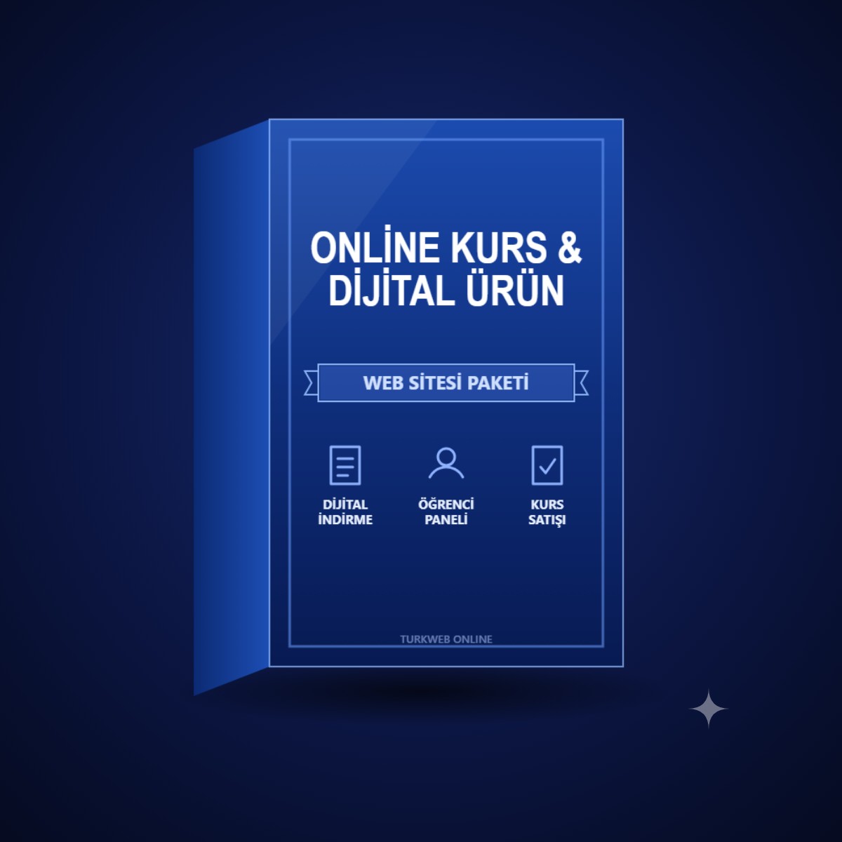 Dijital Ürün ve Online Kurs Satışı Web Sitesi Paketi