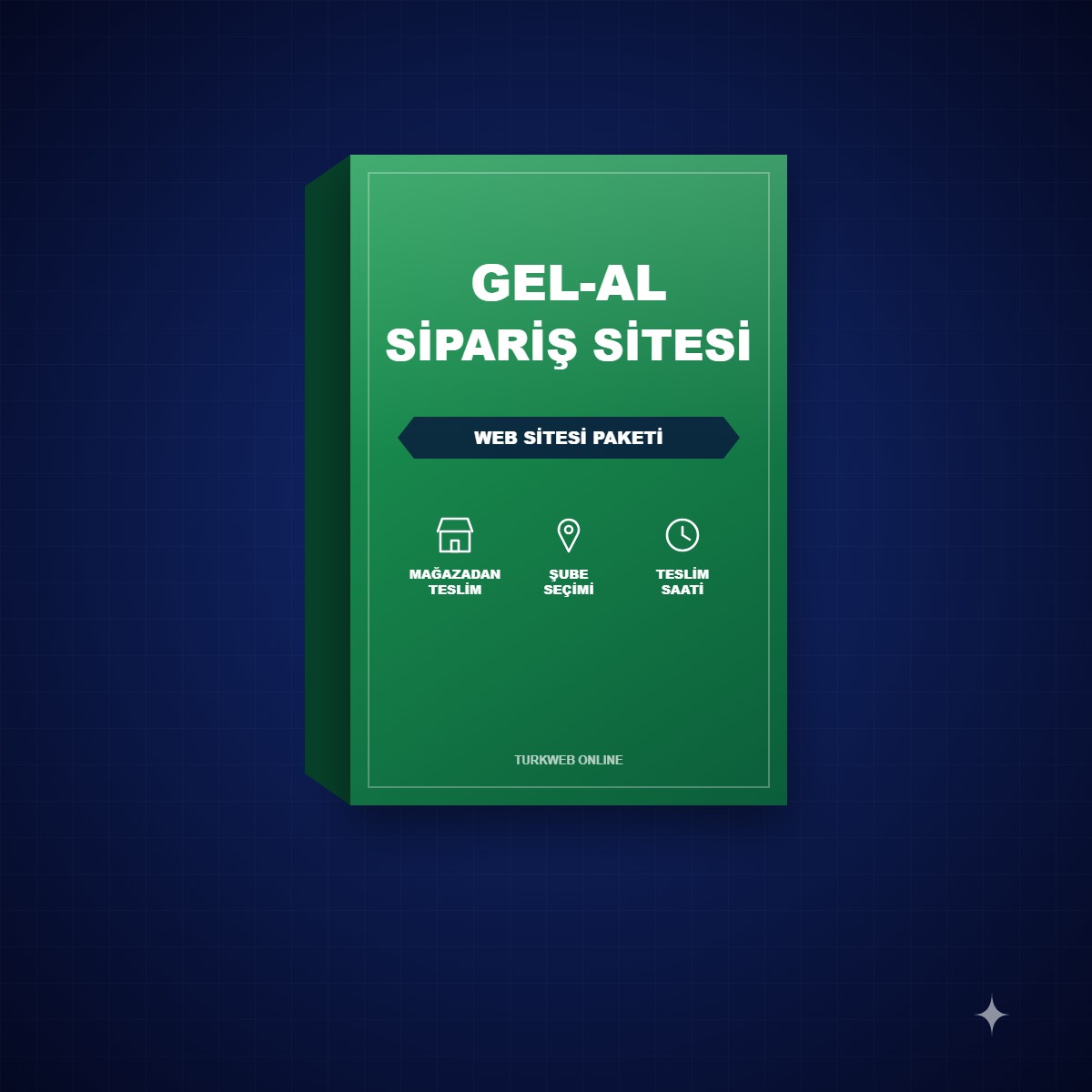 Gel Al Sipariş Sitesi Paketi: Mağazadan Teslim E-Ticaret Web Tasarım