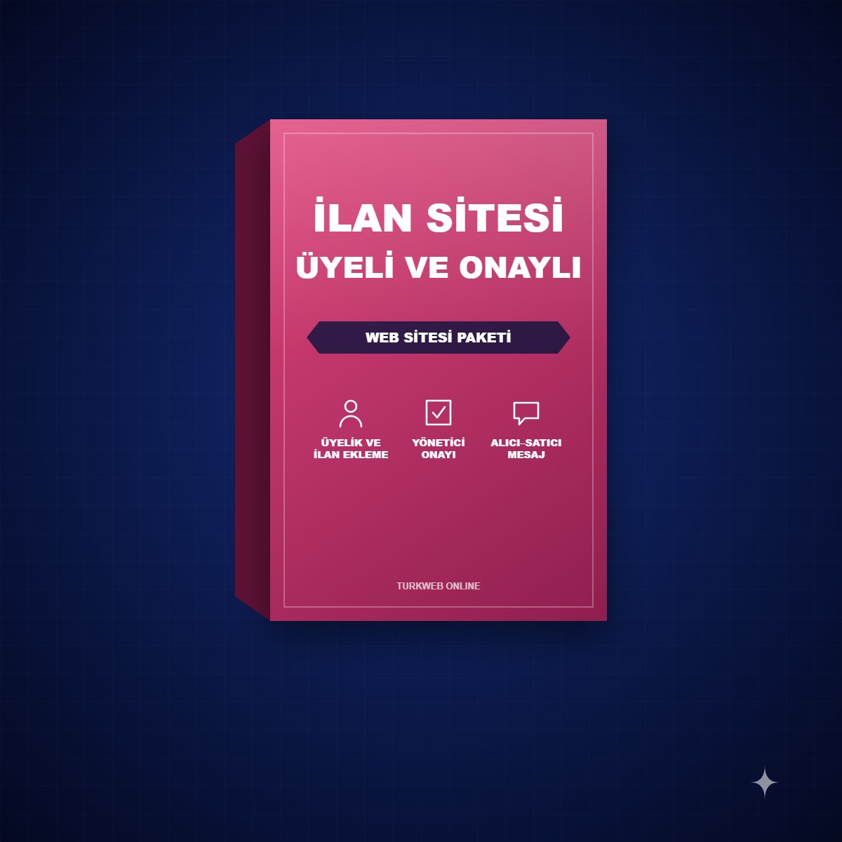 İlan Sitesi Paketi: Üyeli ve Onaylı İlan Yayınlama Web Sitesi Tasarımı