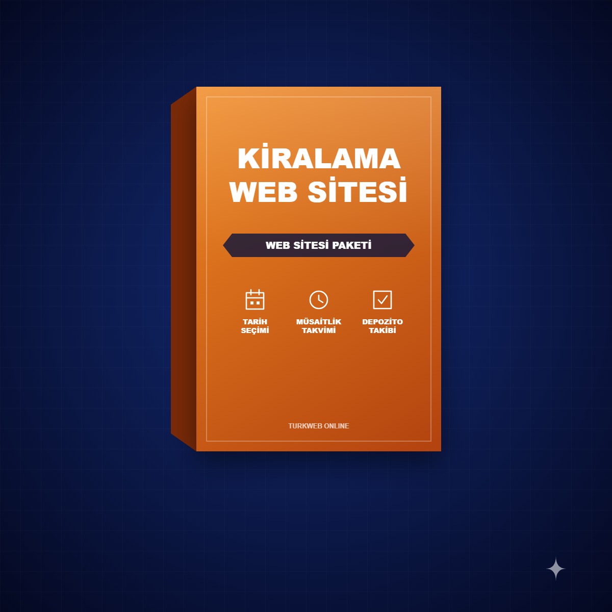 Kiralama Web Sitesi Paketi: Online Rezervasyonlu Kiralama Sitesi Web Tasarım