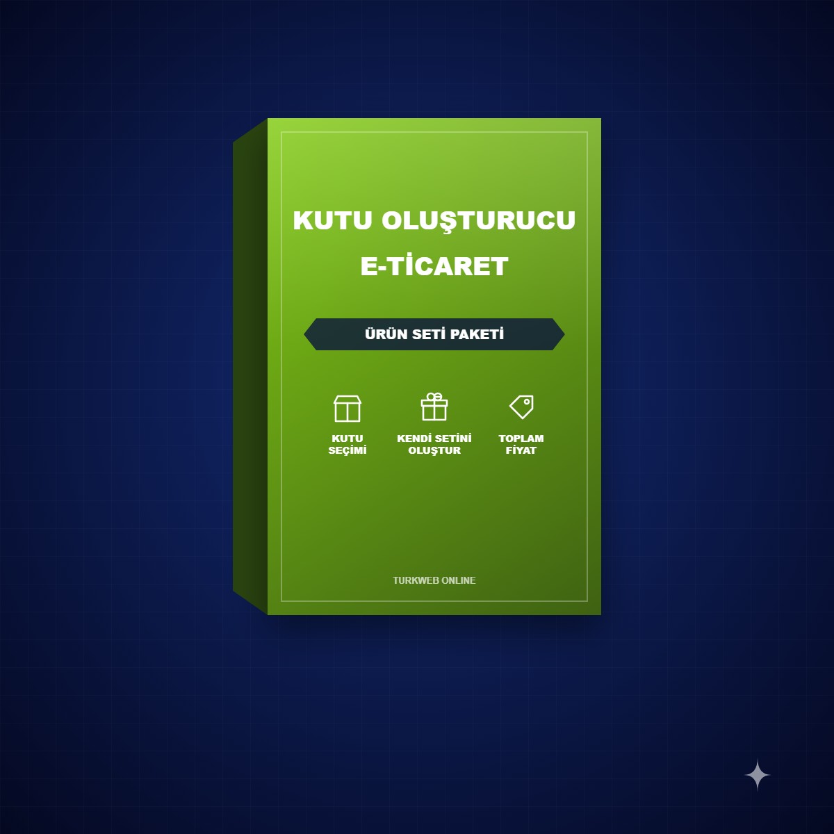 Kutu Oluşturucu E-Ticaret Paketi: Kendi Setini Seçtiren Ürün Seti Web Tasarım