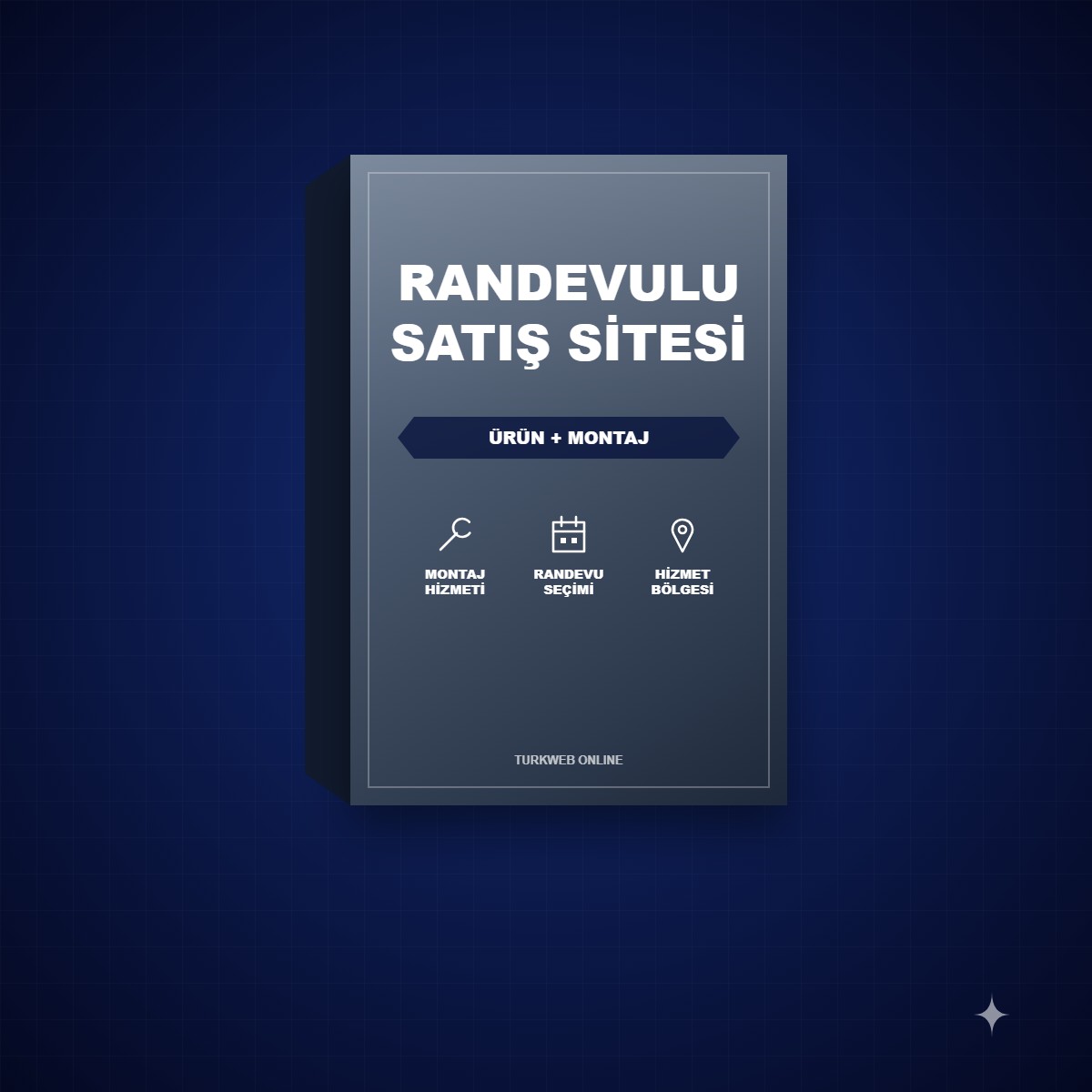 Montaj ve Kurulum Randevulu Satış Sitesi Paketi: Ürün + Hizmet E-Ticaret Web Tasarım