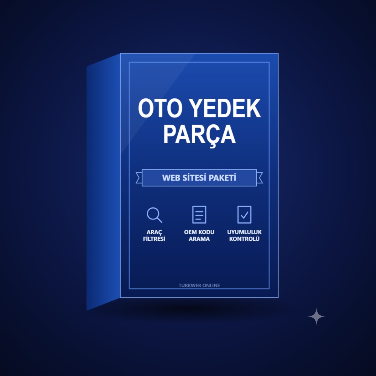 Oto Yedek Parça E-Ticaret Web Sitesi Paketi: Araç Filtreli Web Tasarım