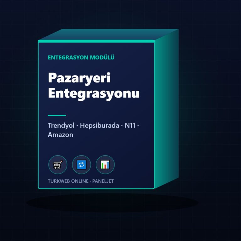 Pazaryeri Entegrasyon Eklentisi: Trendyol, Hepsiburada, N11, Amazon