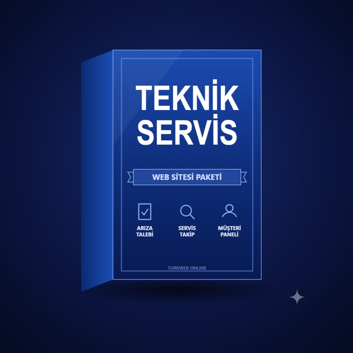 Teknik Servisler İçin Servis Takipli Web Sitesi Paketi